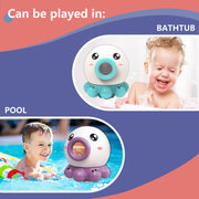 Octopus Fountain Jet Rotating Shower  Kids Water Toys